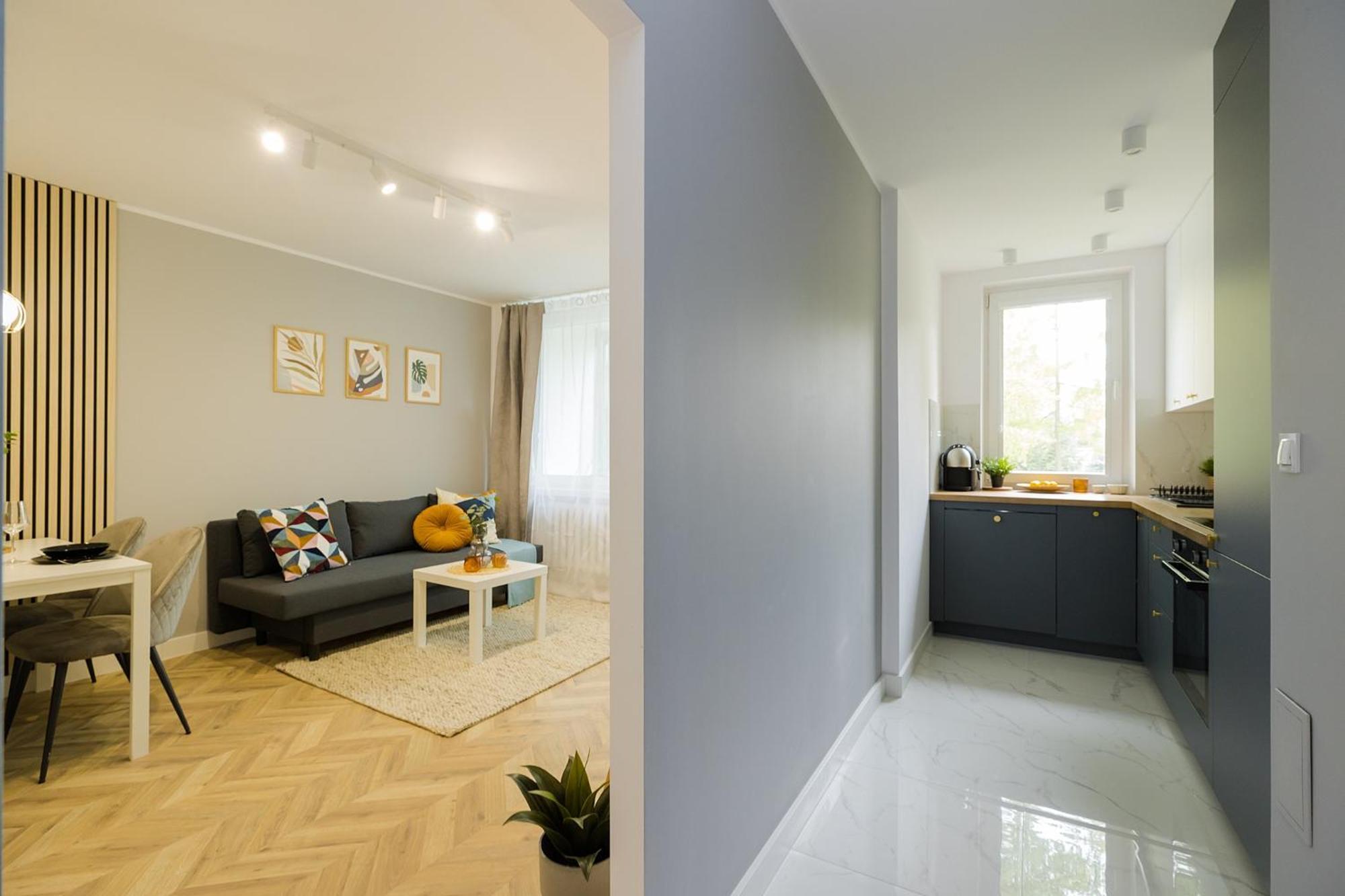 Mia Metro Station, Reymonta Apartman Varsó Kültér fotó