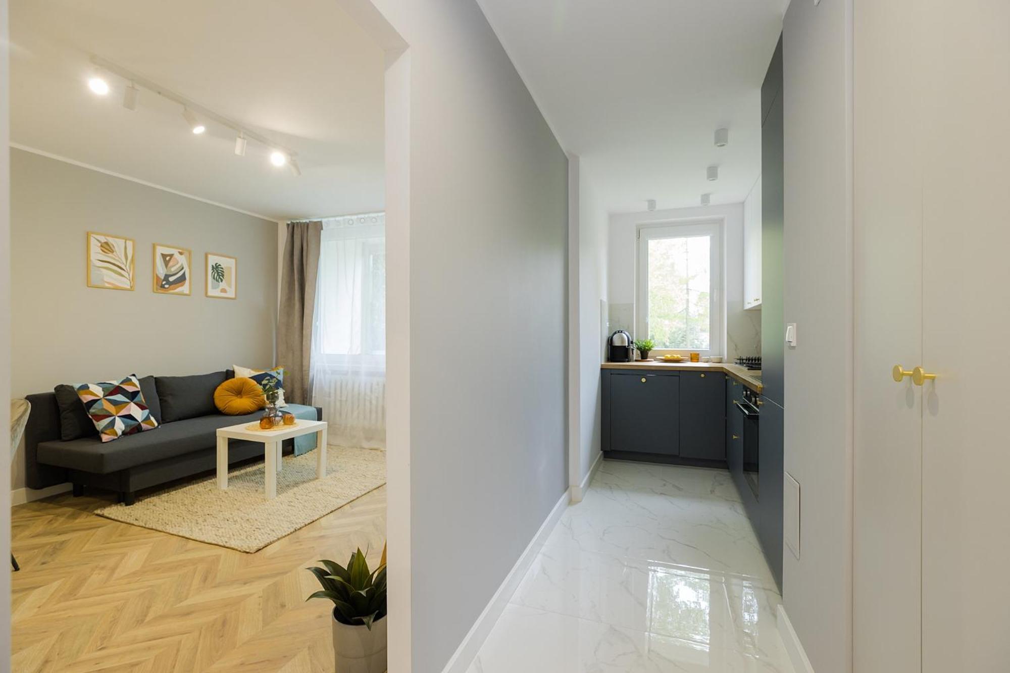 Mia Metro Station, Reymonta Apartman Varsó Kültér fotó